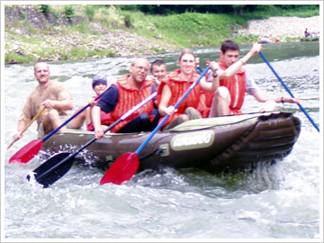 rafting Dunajec