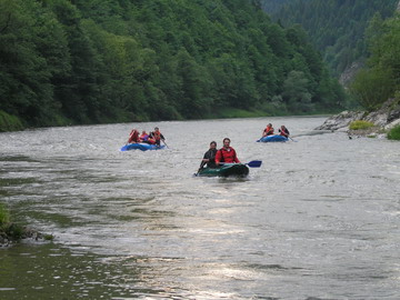 rafting Dunajec