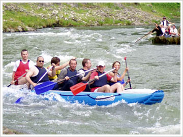 rafting Dunajec